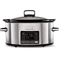 Crock-Pot olla de cocción lenta digital con tecnología TimeSelect | Pantalla digital y planificador de comidas…